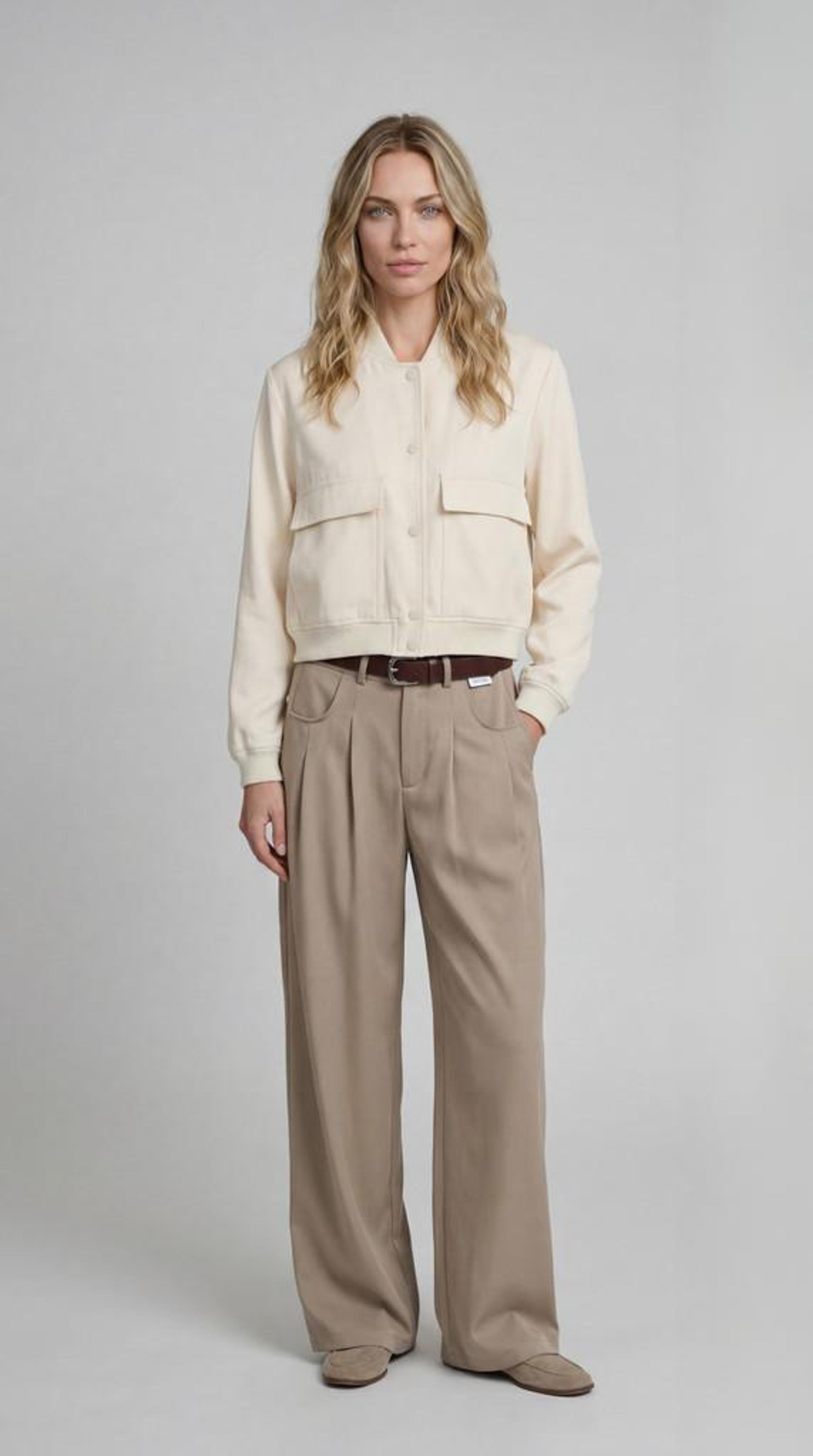 Pantalón Tailored de Cintura Alta