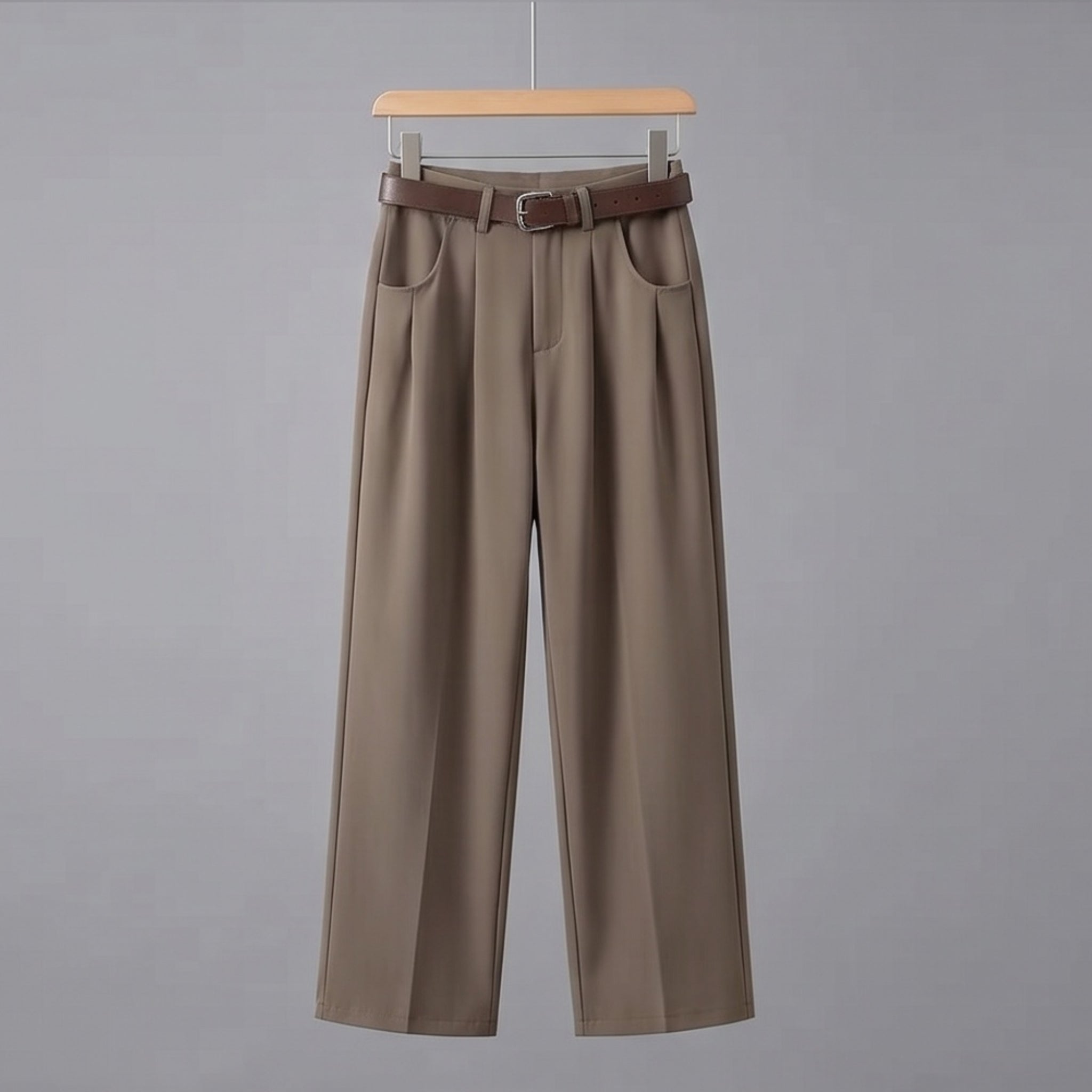 Pantalón Tailored de Cintura Alta