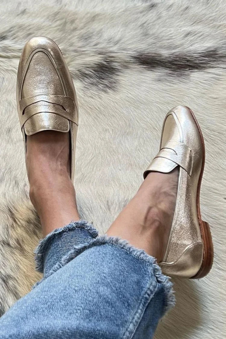 Hillary™ | Mocasines de patchwork
