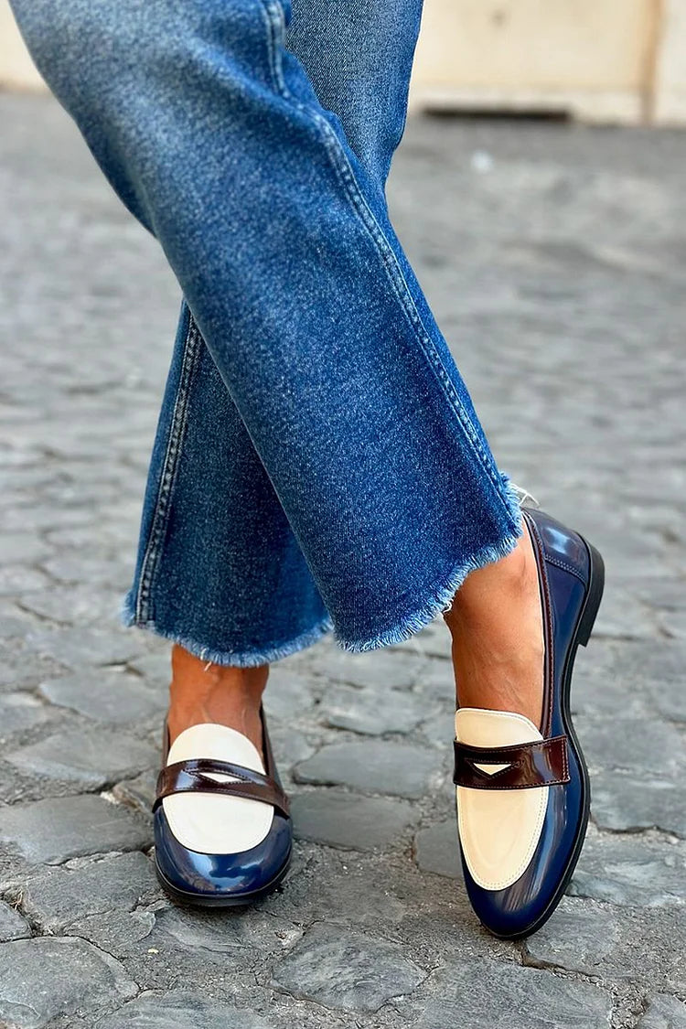 Ashlynn™ | Mocasines azul marino