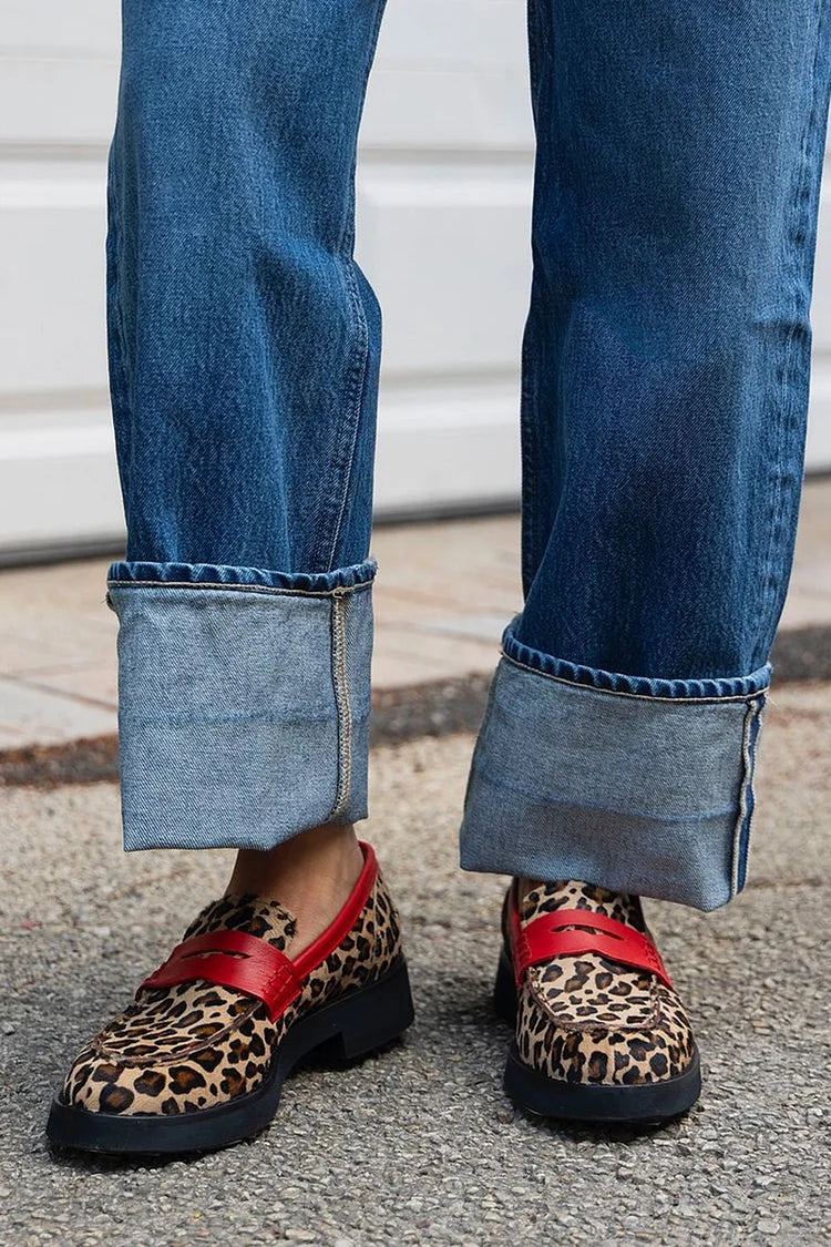 Laurenh™ | Mocasines con bloques de color