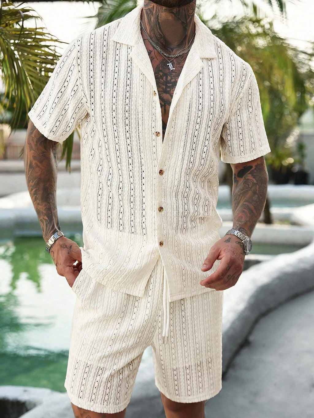 Conjunto Aruba - Camisa y pantalón
