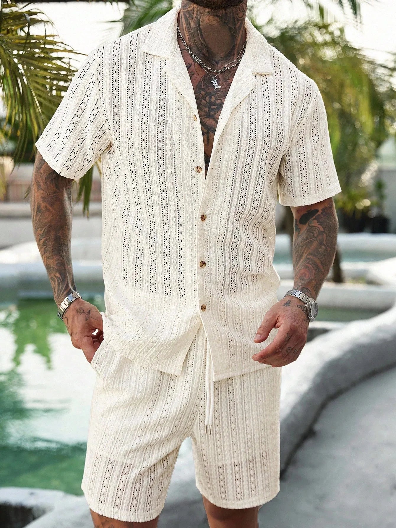 Conjunto Aruba - Camisa y pantalón