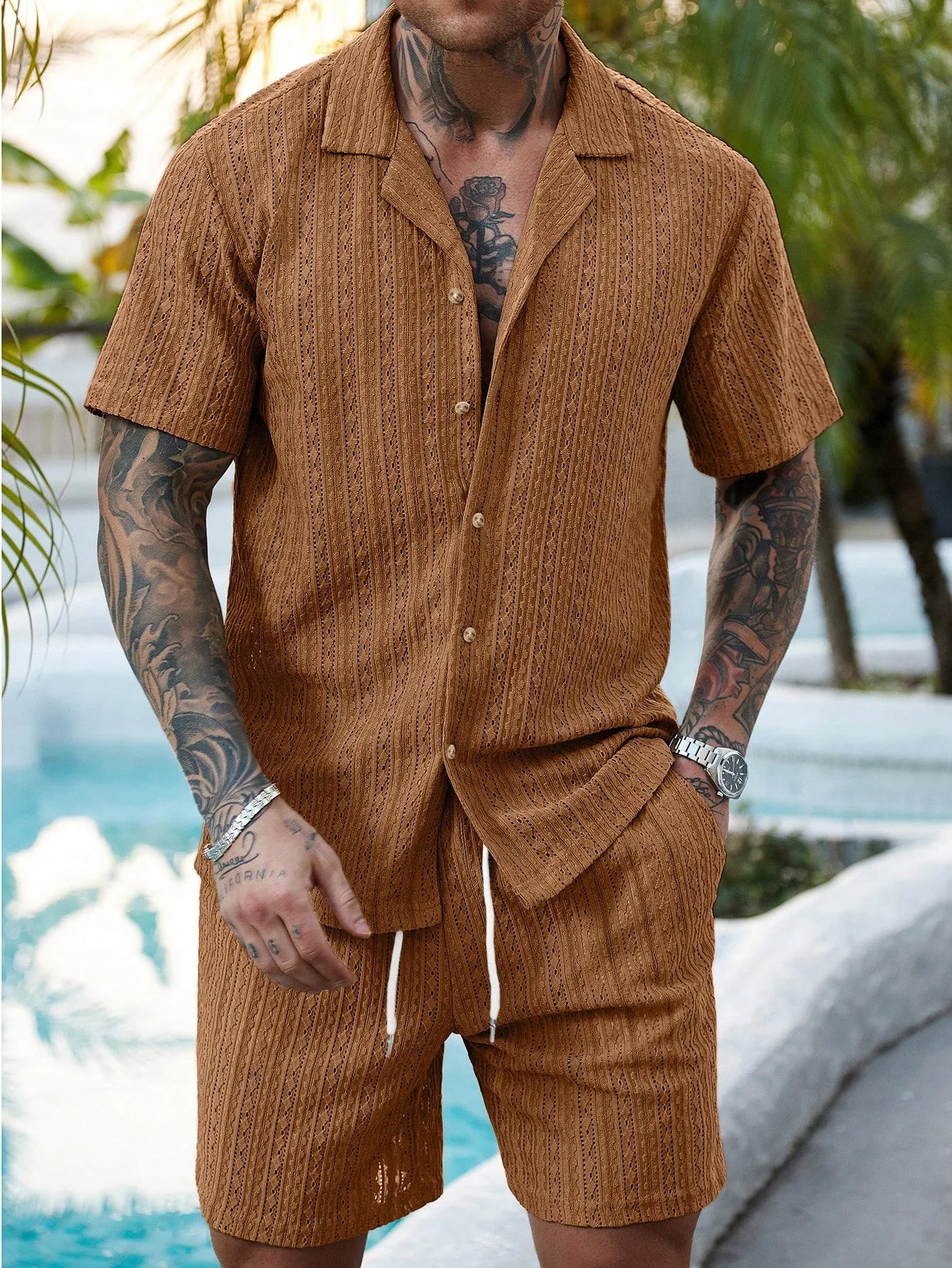 Conjunto Aruba - Camisa y pantalón