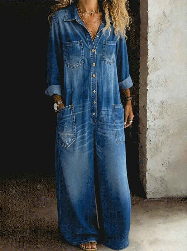 Lena | Peto vaquero cómodo y casual