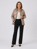 Chaqueta acolchada Damasco Terracota Pauline - Aukake