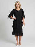 Brent | Vestido midi en capas