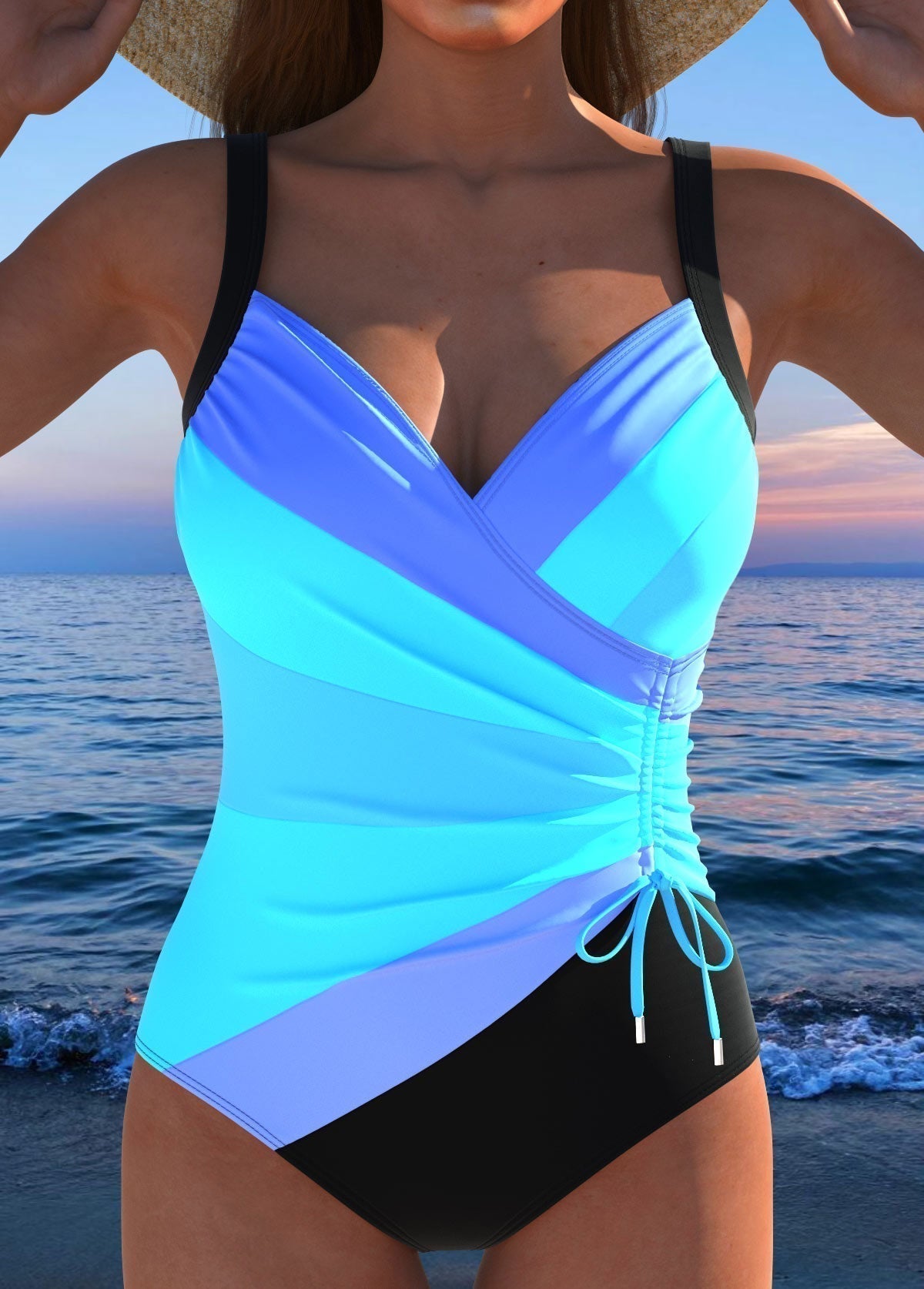 Eloria – Bañador elegante con estampado colorido
