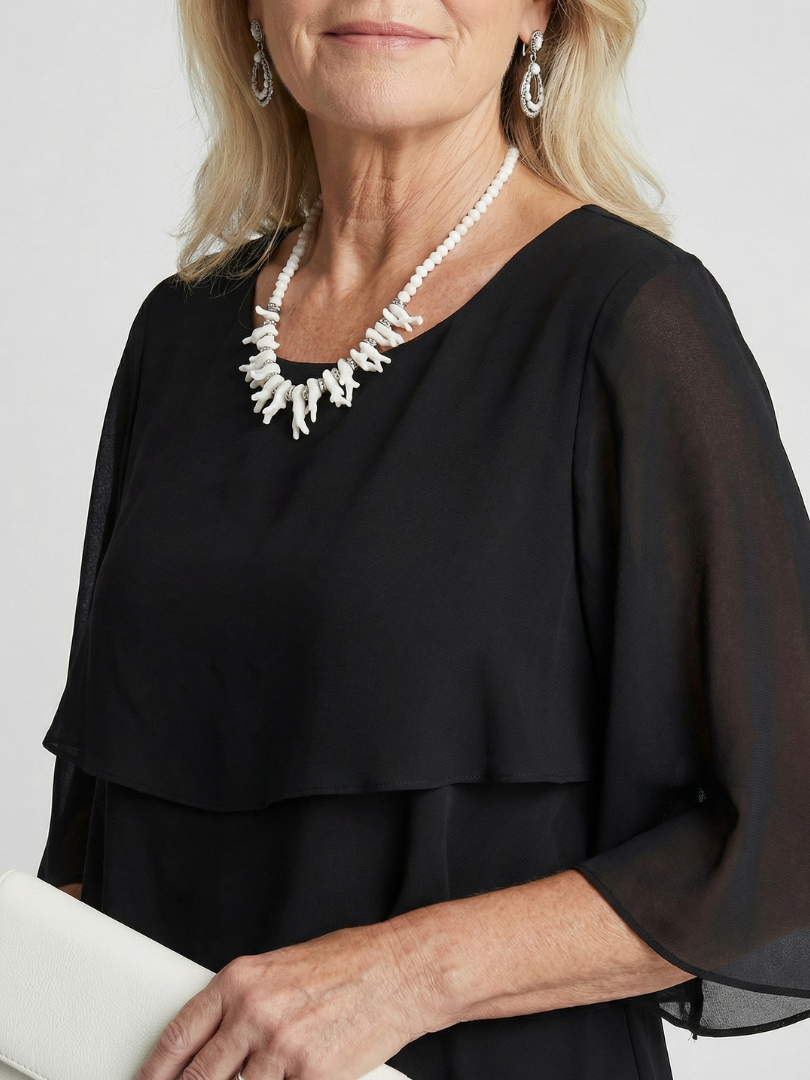 Brent | Vestido midi en capas