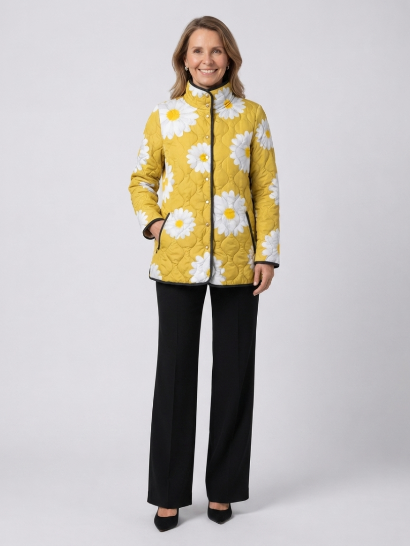 Chaqueta acolchada Margaritas Élise - Aukake