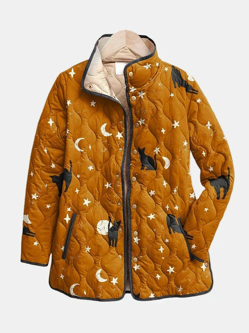 Chaqueta acolchada Gatos y Estrellas Nicole - Aukake