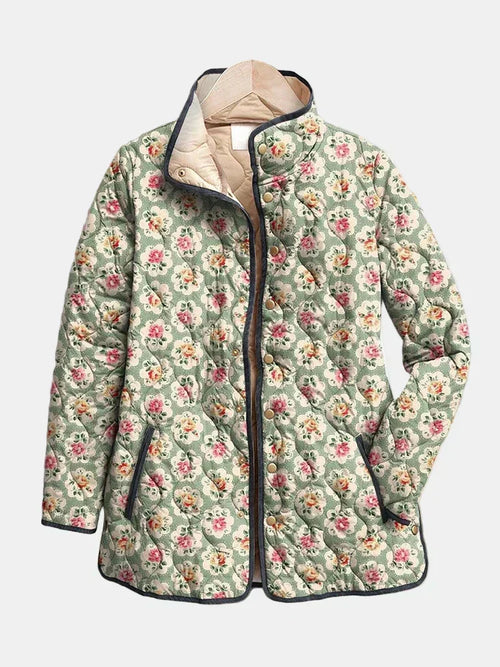 Chaqueta acolchada Tapiz Floral Amélie - Aukake