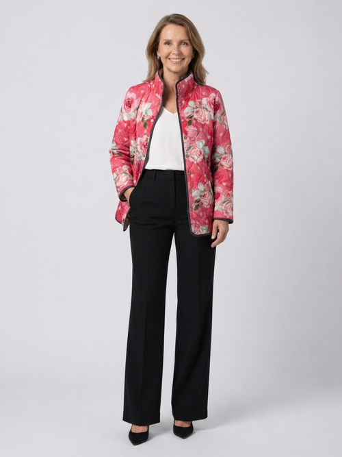 Chaqueta acolchada Rosas Empolvadas Christine - Aukake