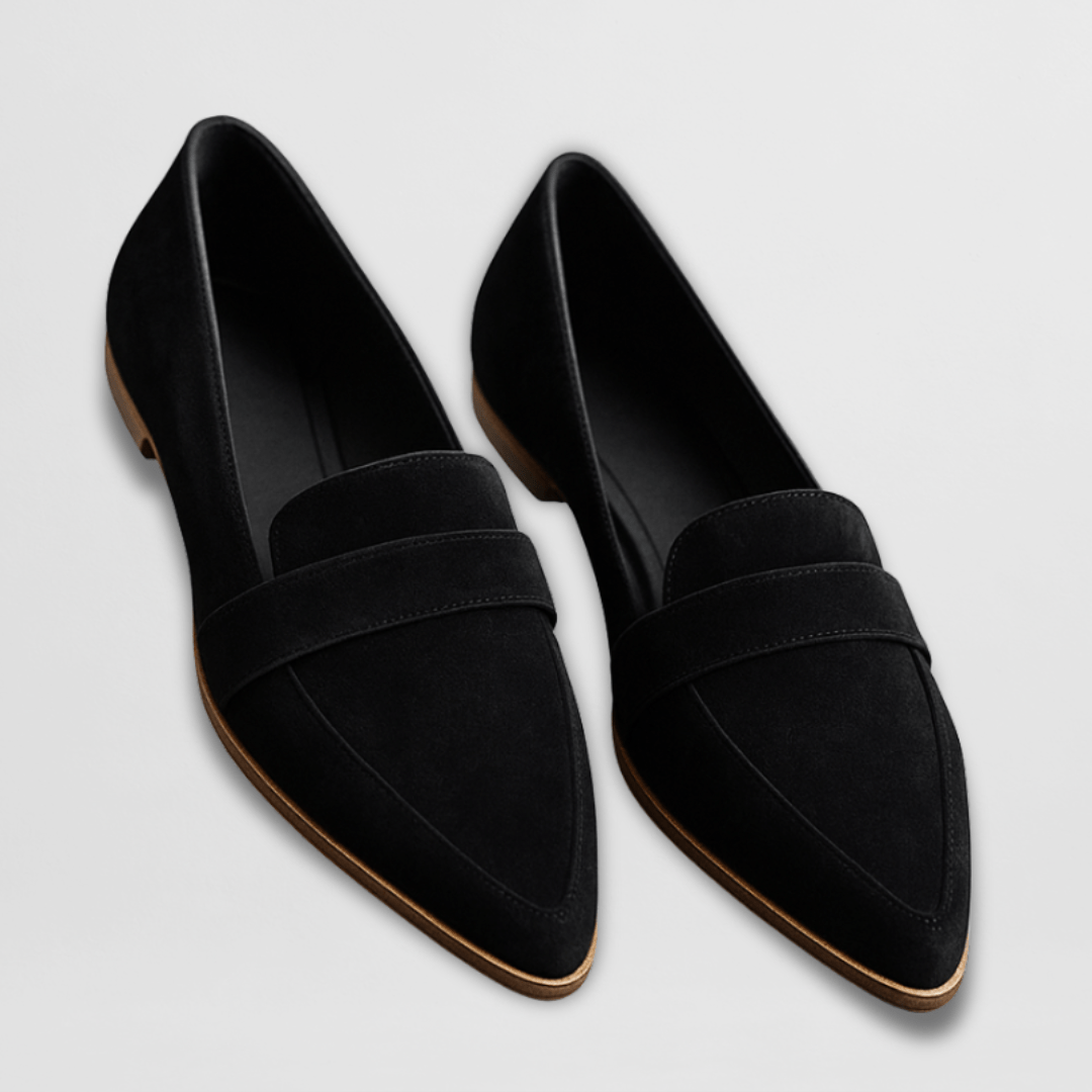 Brilara™ | Mocasines ortopédicos de ante suave