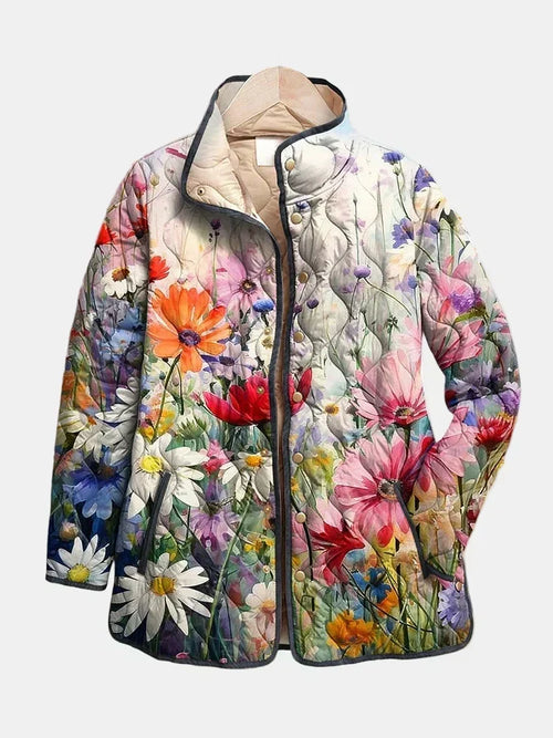 Chaqueta acolchada Flores del Campo Manon - Aukake