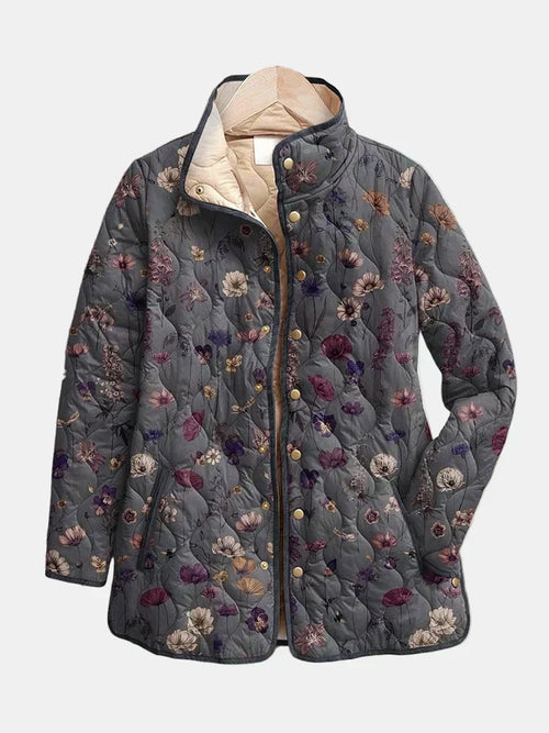 Chaqueta acolchada Flores Secas Nathalie - Aukake