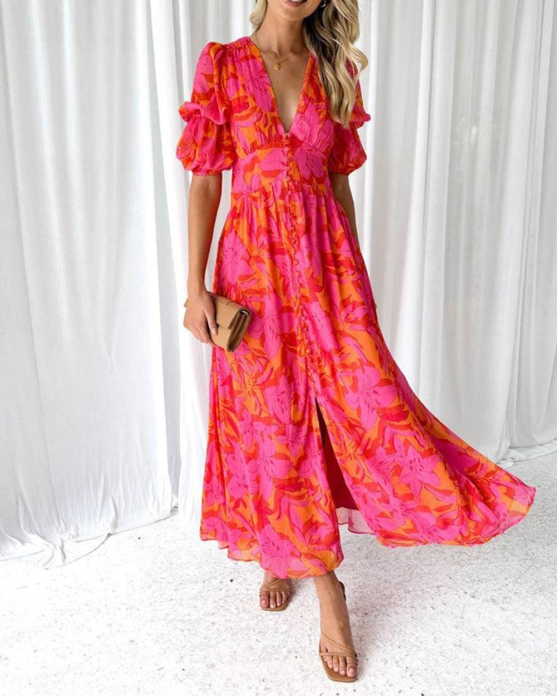 Armonía | Vestido largo «Resplandor solar»