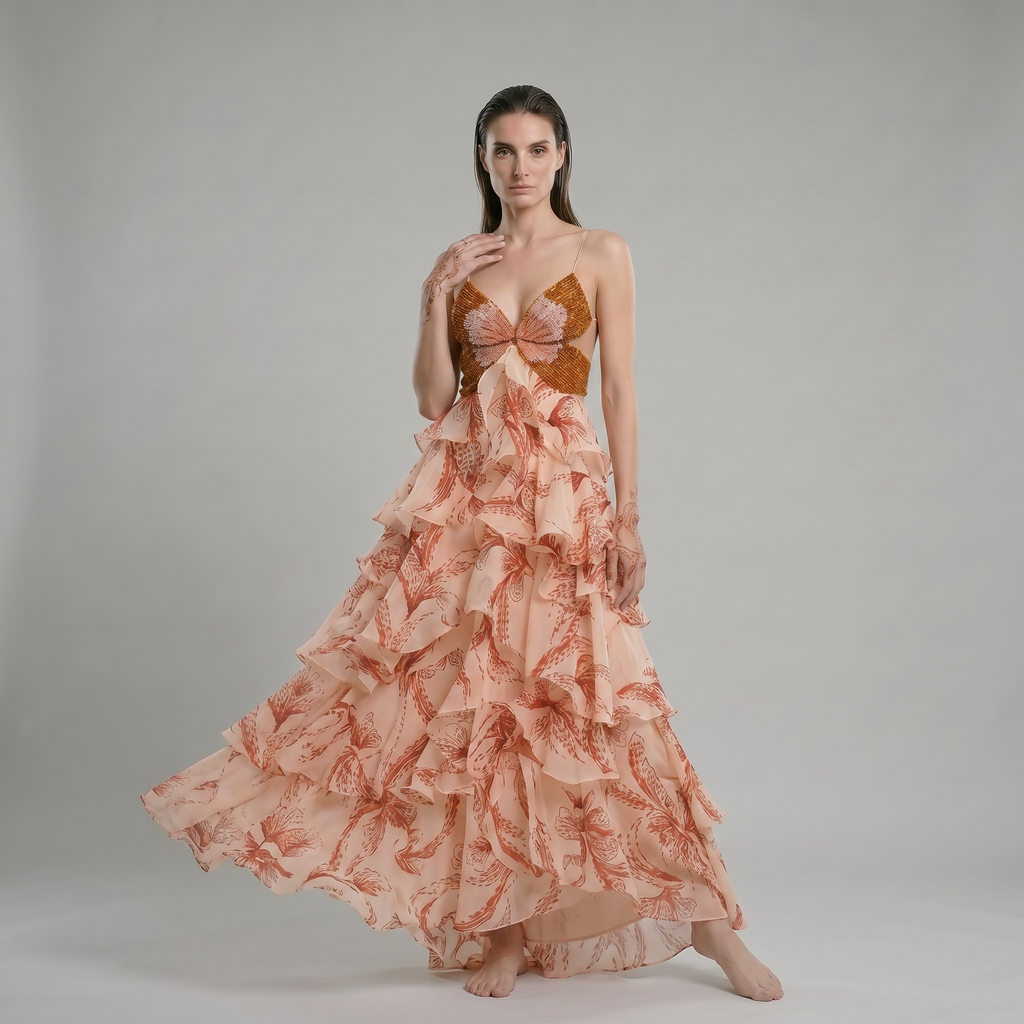 Vestido Maison Fleur