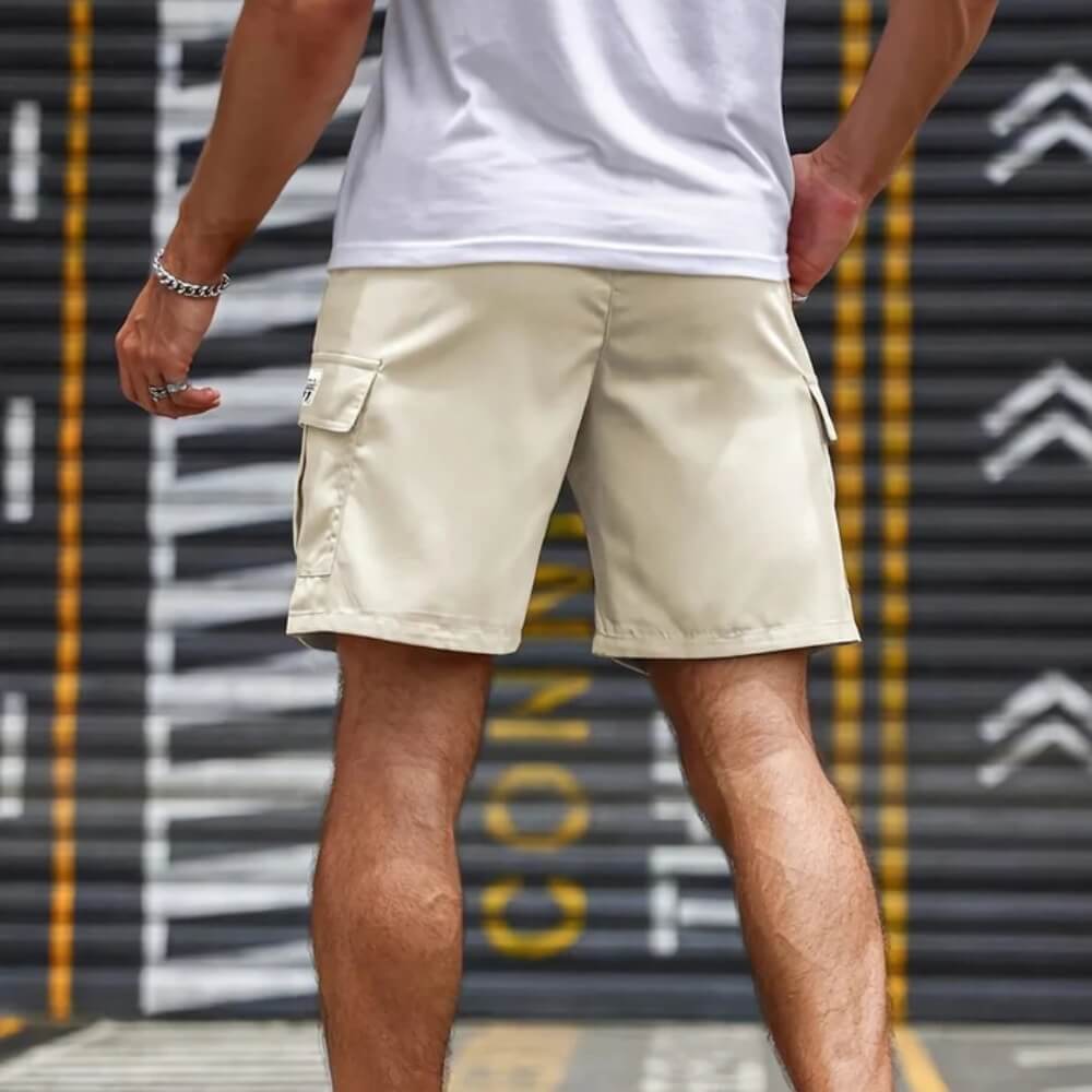 Hans | Pantalones cortos cargo holgados para hombre