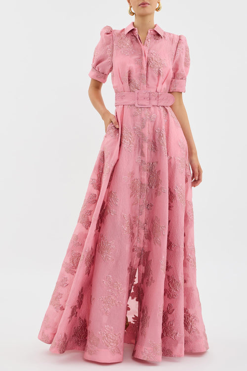 Aria | Vestido corto con mangas de globo