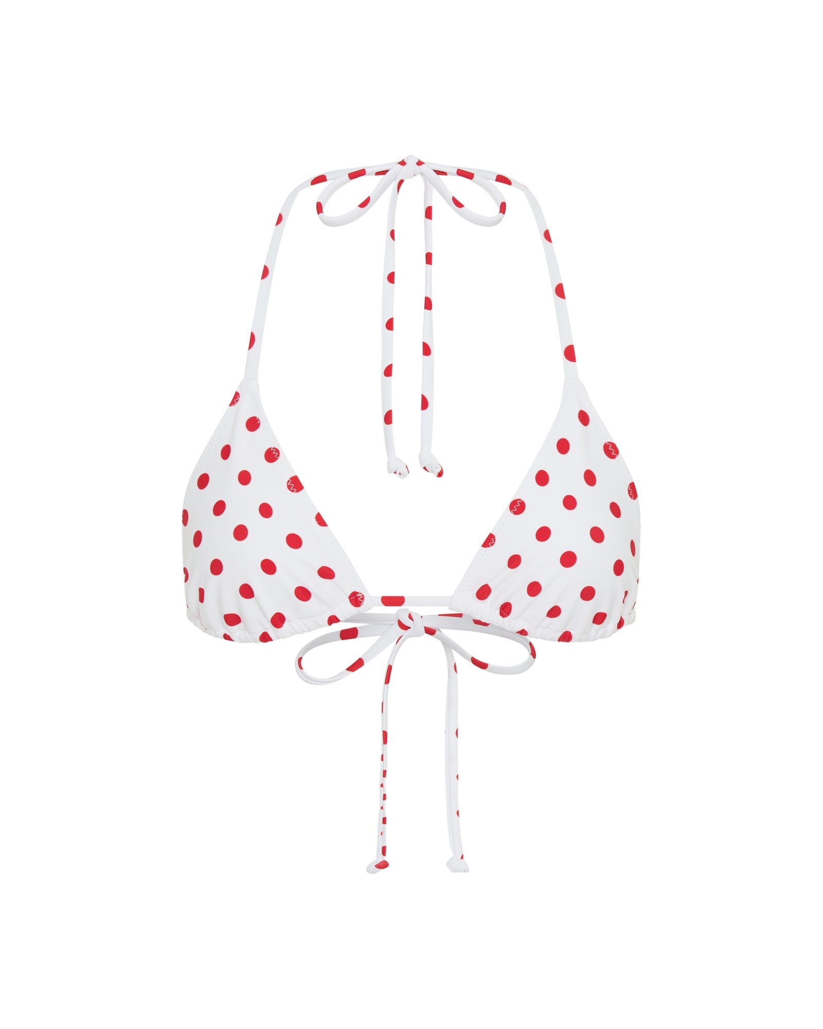 Conjunto Bikini - Rio Top Red Polka