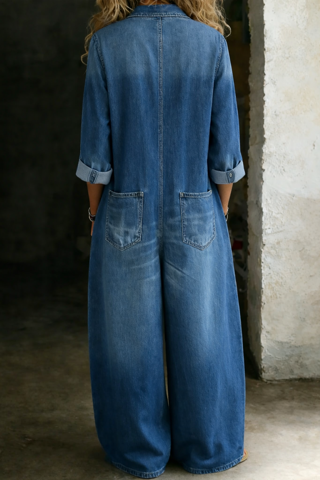 Lena | Peto vaquero cómodo y casual