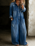 Lena | Peto vaquero cómodo y casual