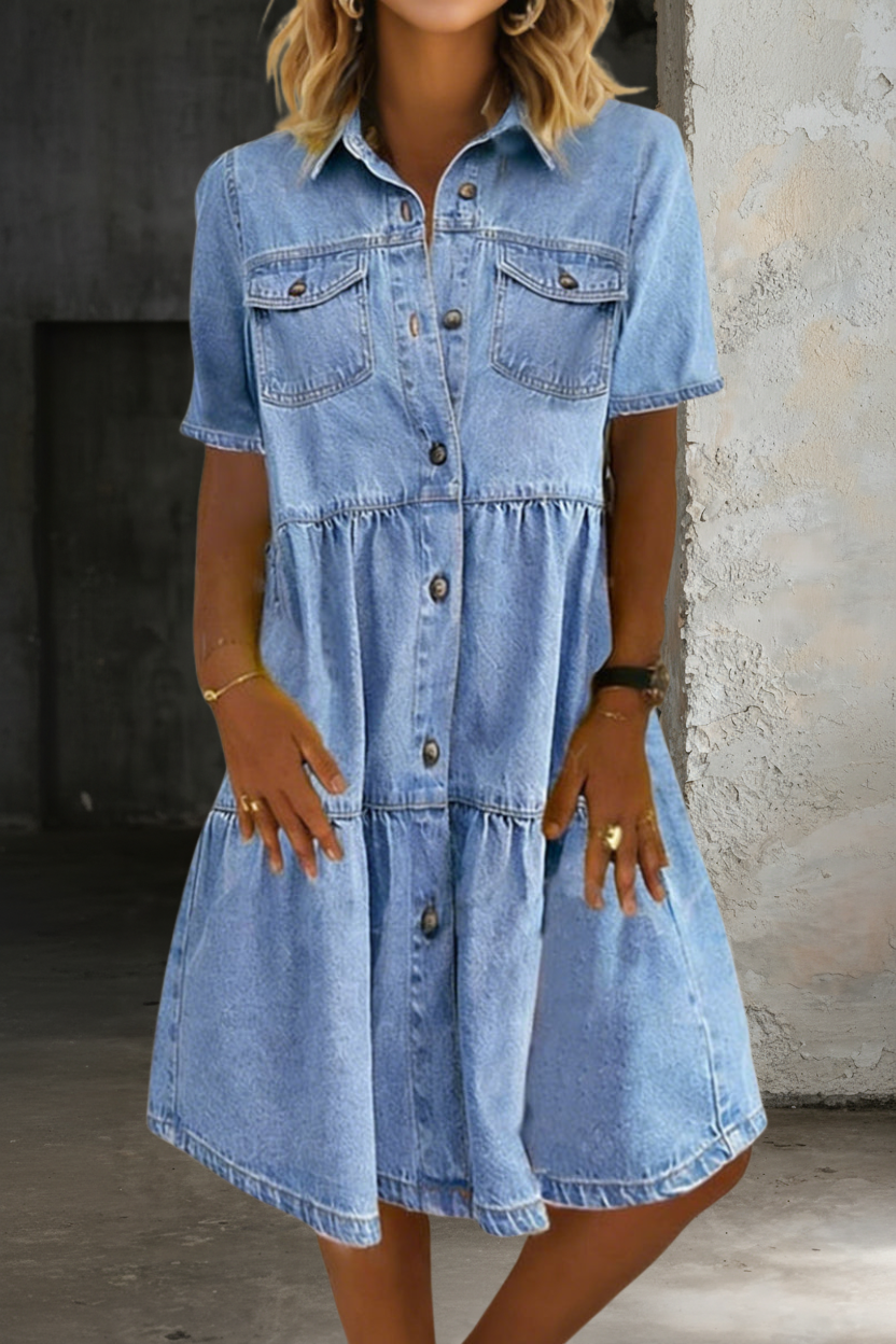 Sofía | Vestido vaquero casual y elegante
