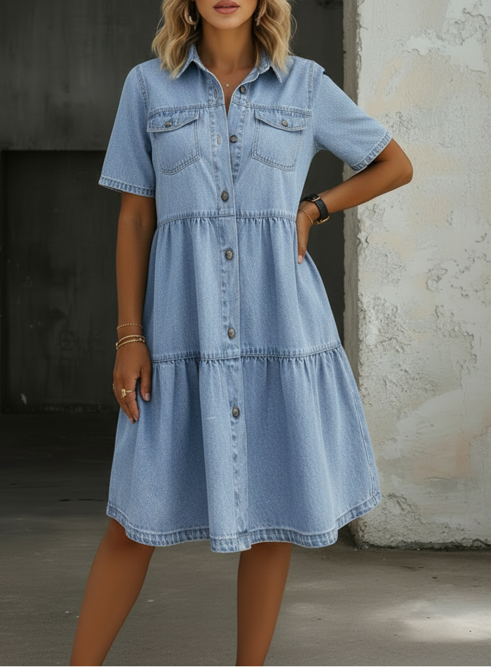 Sofía | Vestido vaquero casual y elegante