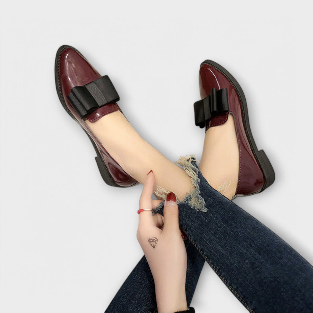Zaria™ | Mocasines con elegante lazo