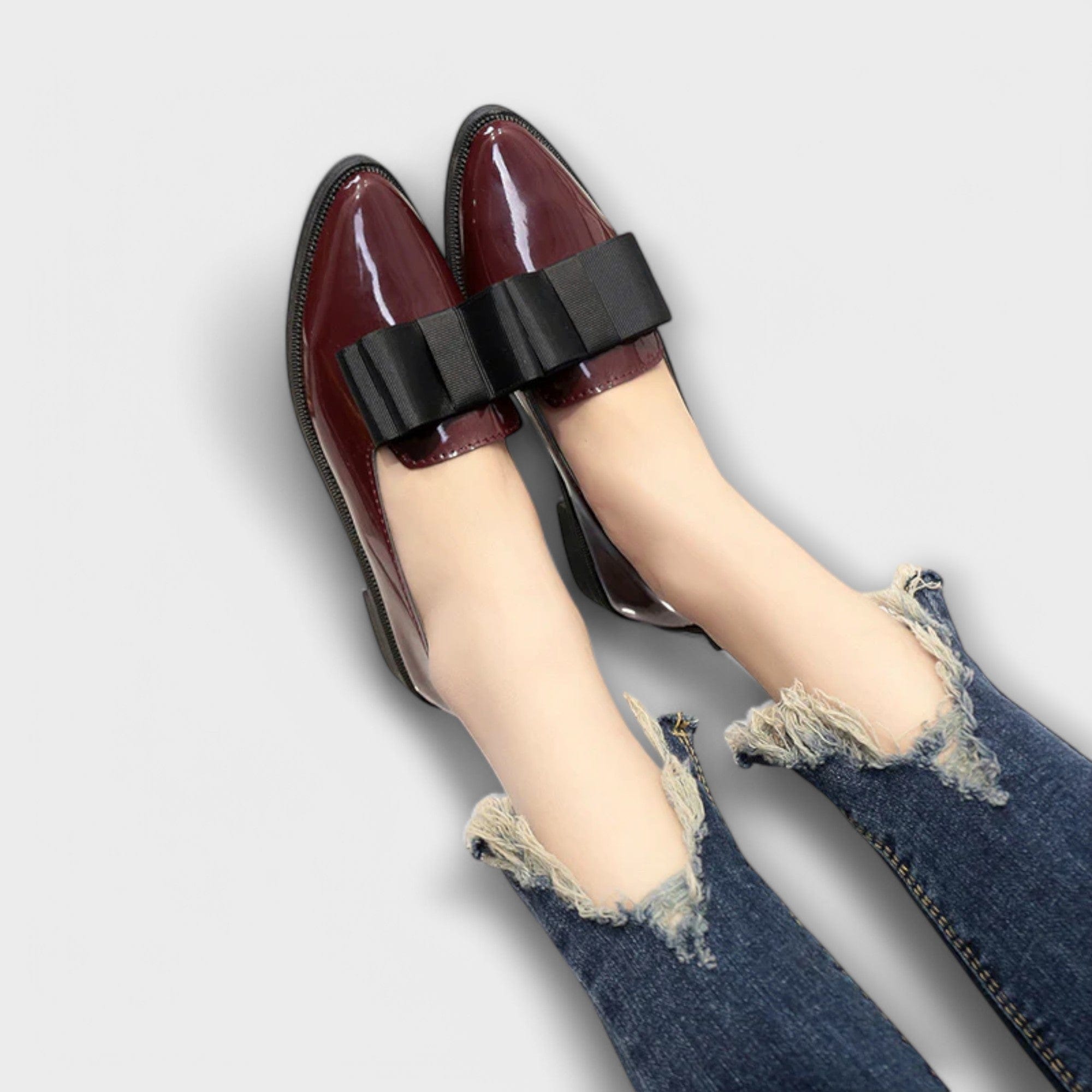Zaria™ | Mocasines con elegante lazo