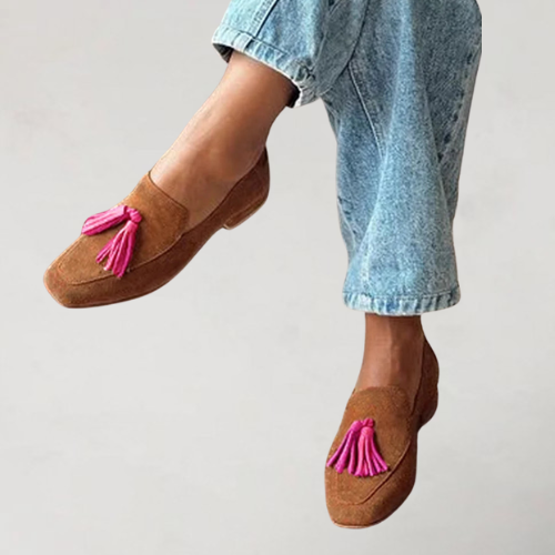 Brielle™ | Mocasines marrones