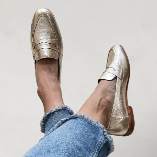 Hillary™ | Mocasines de patchwork