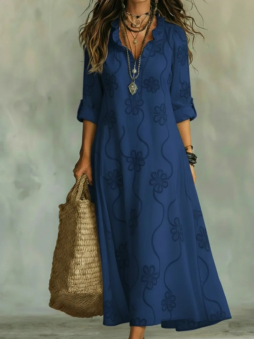 Vestido largo de verano Sienna con estampado floral