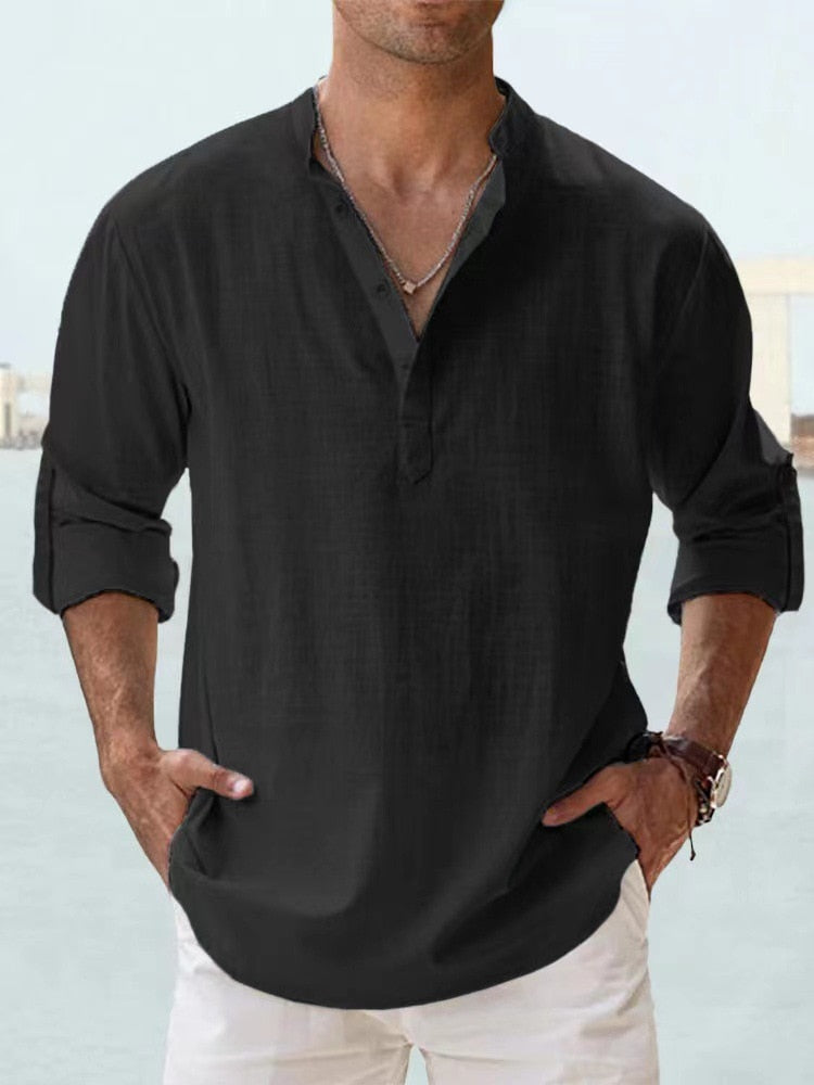 Menorca | Camisa de lino transpirable
