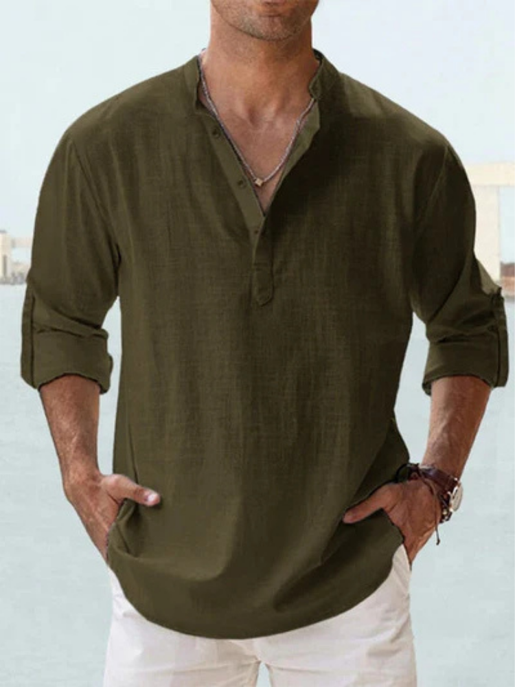 Menorca | Camisa de lino transpirable