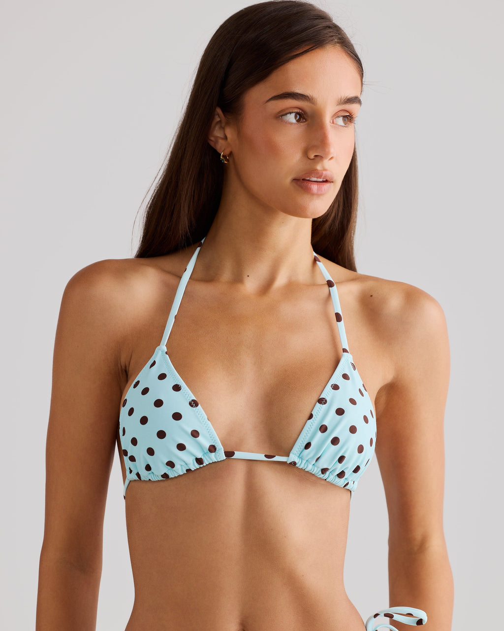 Conjunto Bikini - Rio Top Blue Polka