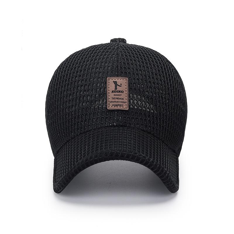 Gorra ligera de verano con visera curvada