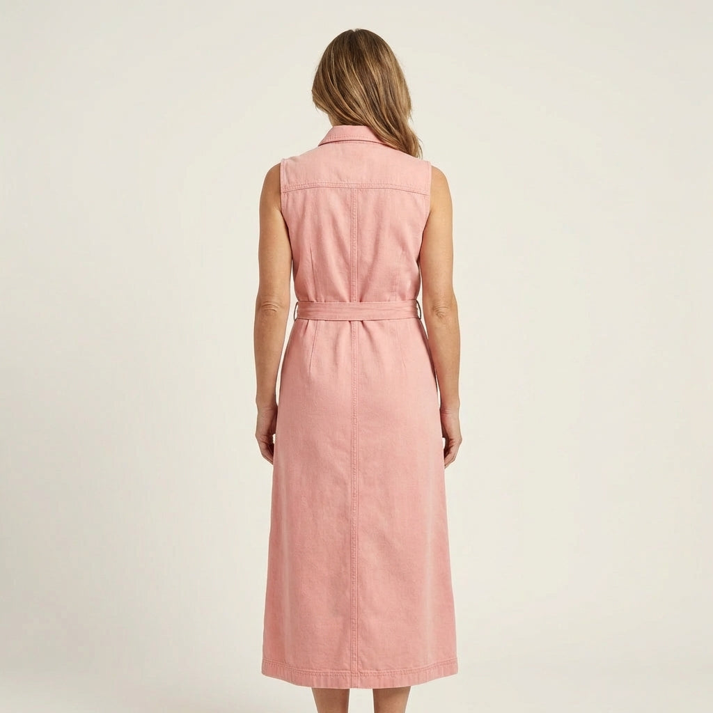 Georgina | Vestido maxi vaquero