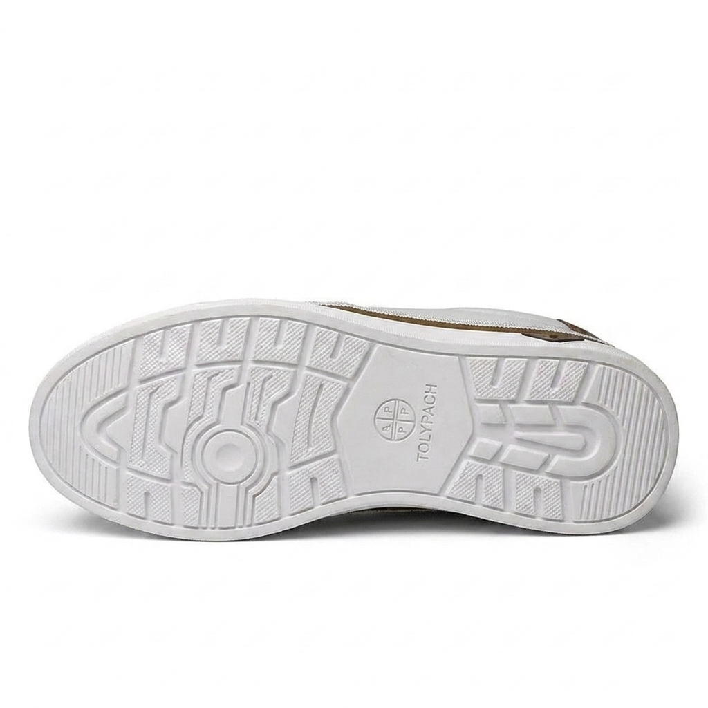 TURÍN – Zapatillas sin cordones de cuero para hombre
