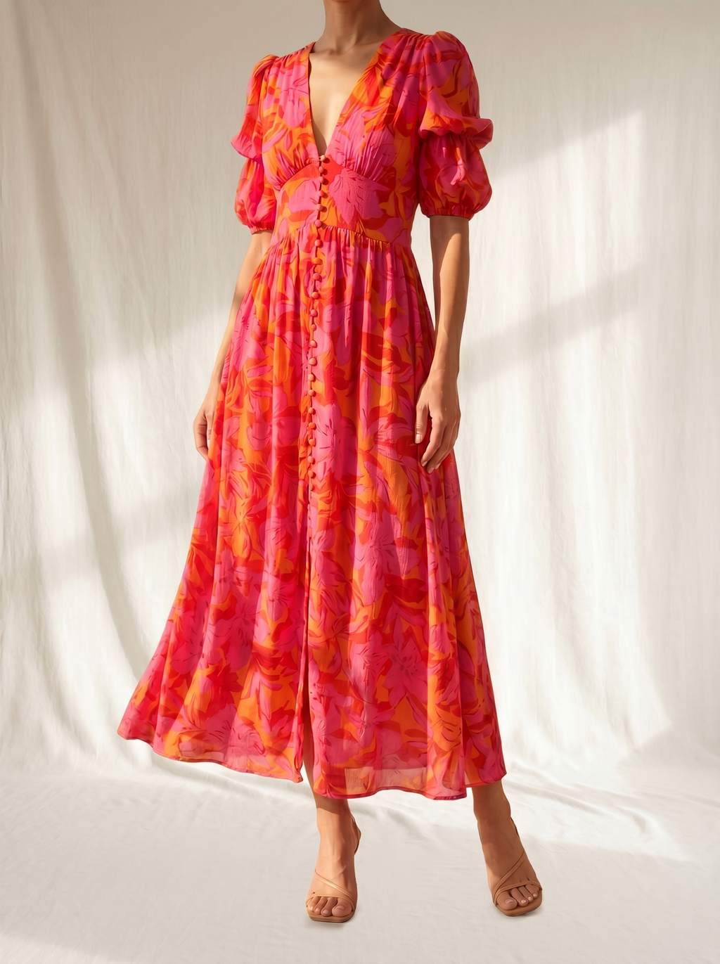 Armonía | Vestido largo «Resplandor solar»