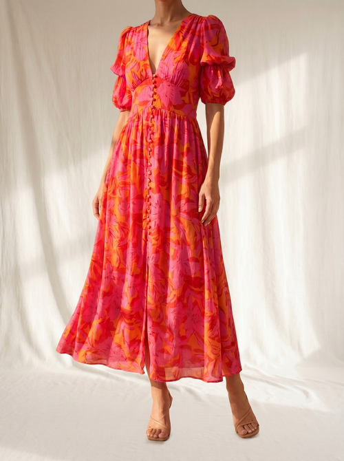 Armonía | Vestido largo «Resplandor solar»