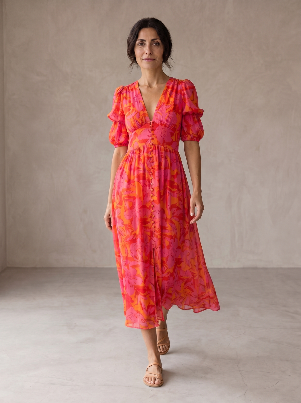 Armonía | Vestido largo «Resplandor solar»
