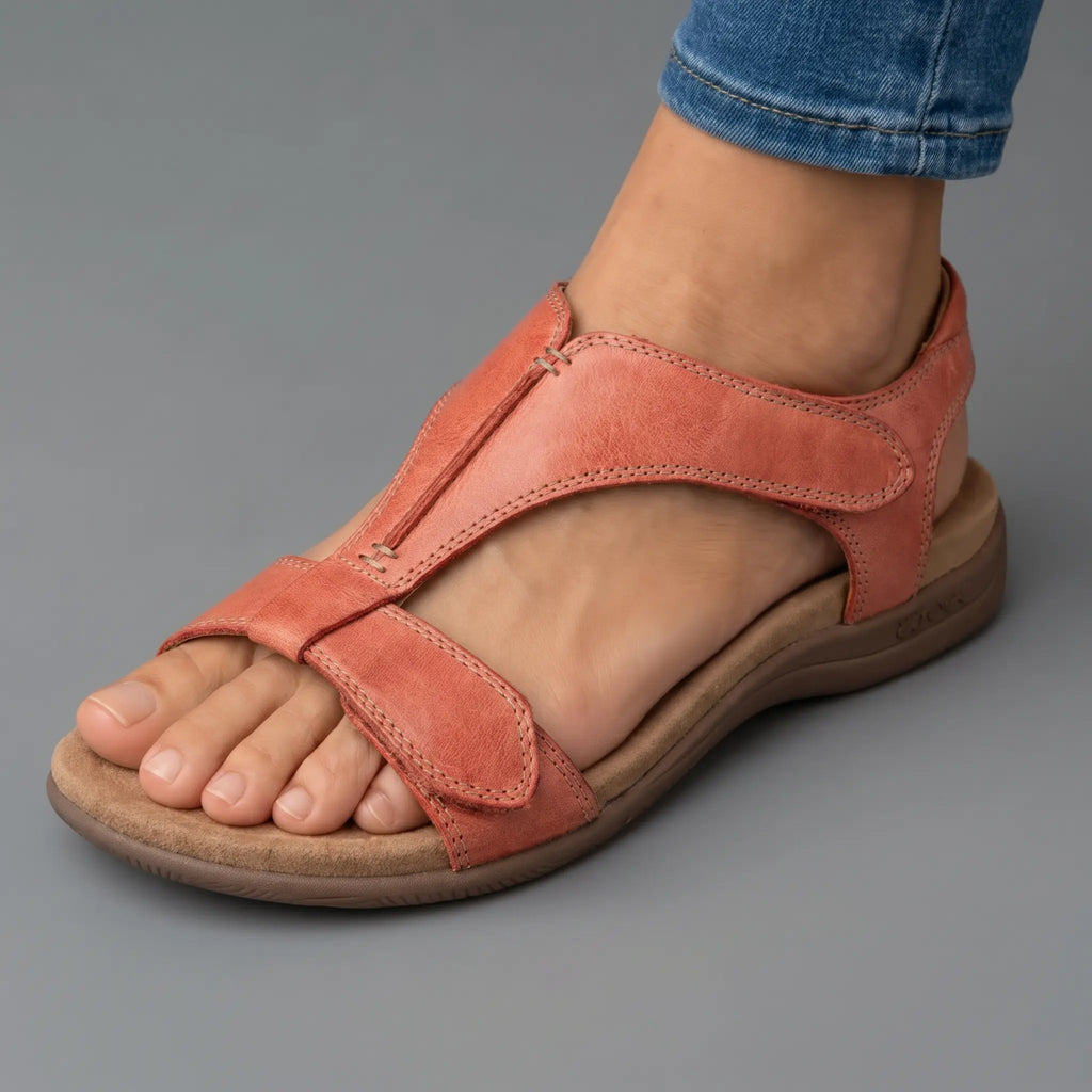 Lara sandalias ortopédicas ergonómicas.