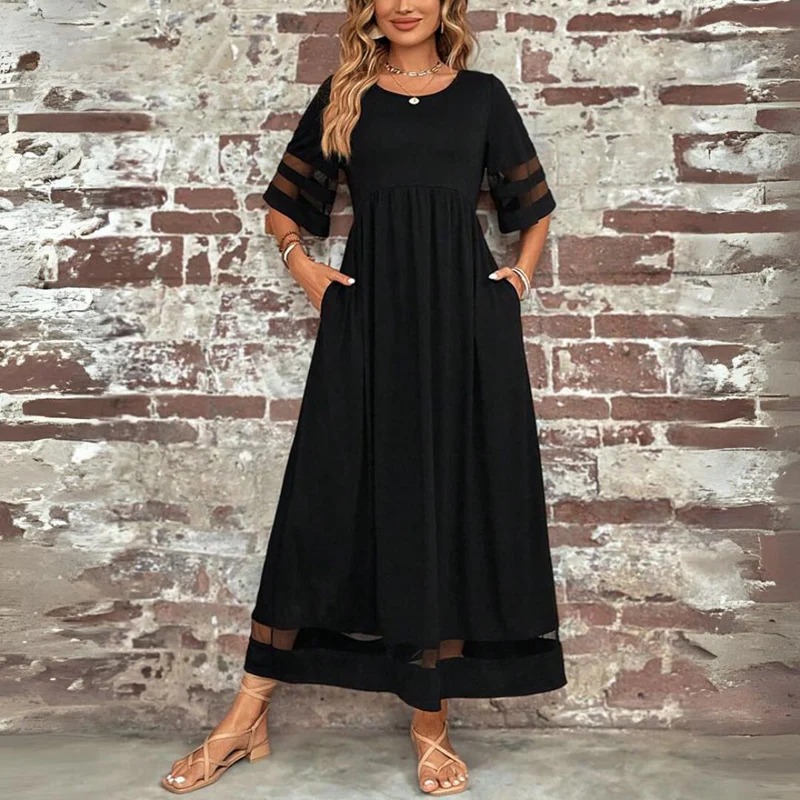 Cerelia | Vestido midi que realza la figura y estiliza el vientre