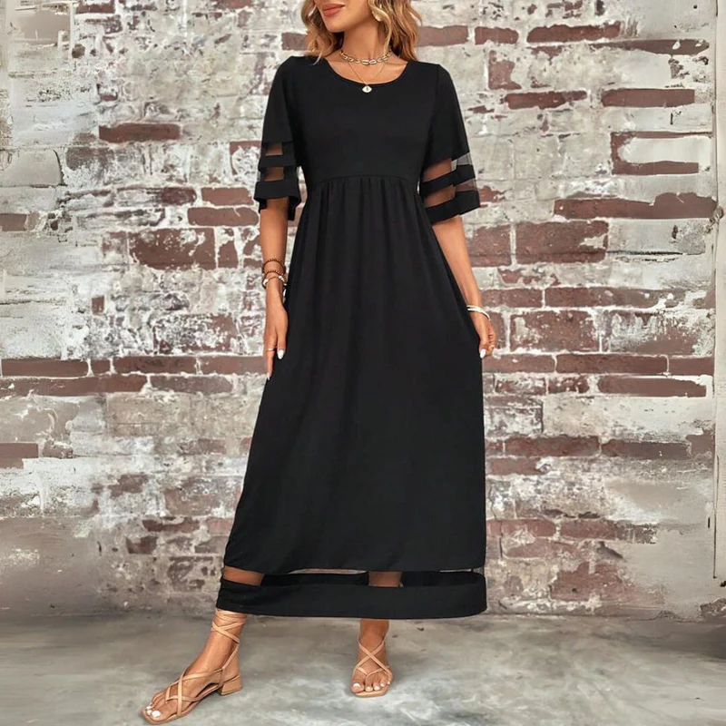 Cerelia | Vestido midi que realza la figura y estiliza el vientre