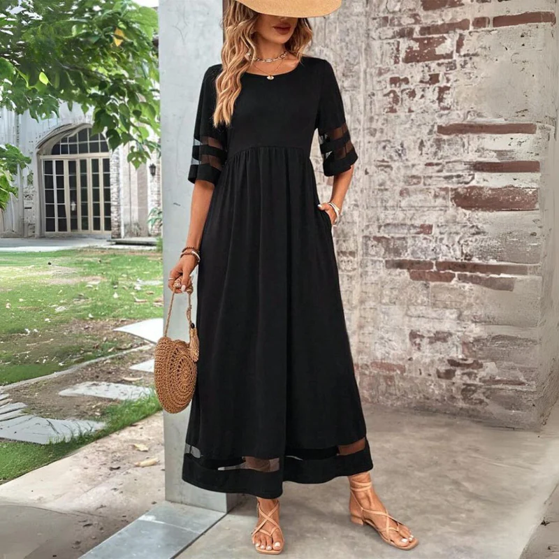 Cerelia | Vestido midi que realza la figura y estiliza el vientre