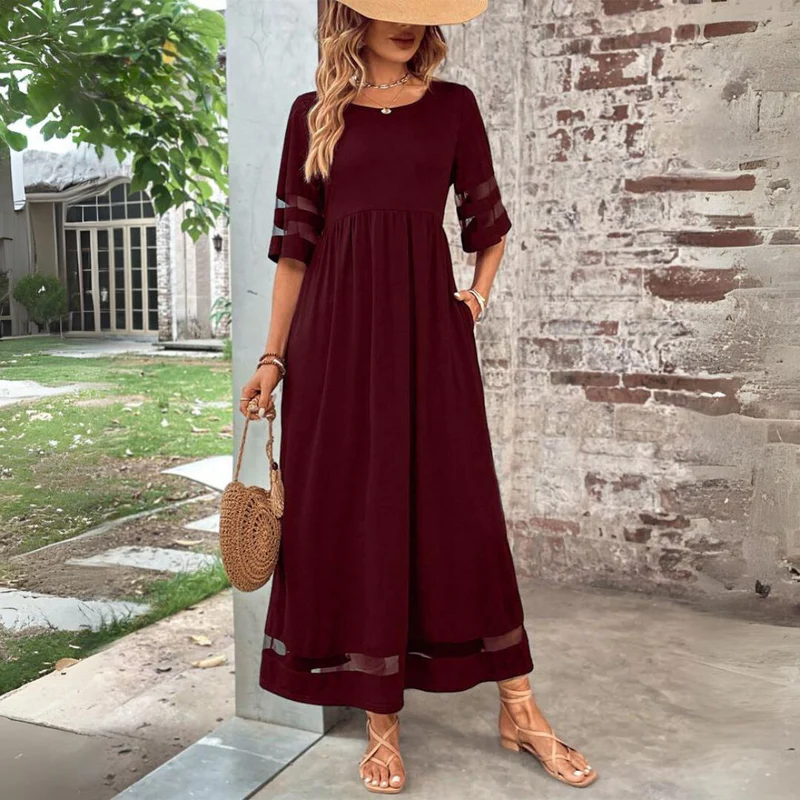 Cerelia | Vestido midi que realza la figura y estiliza el vientre